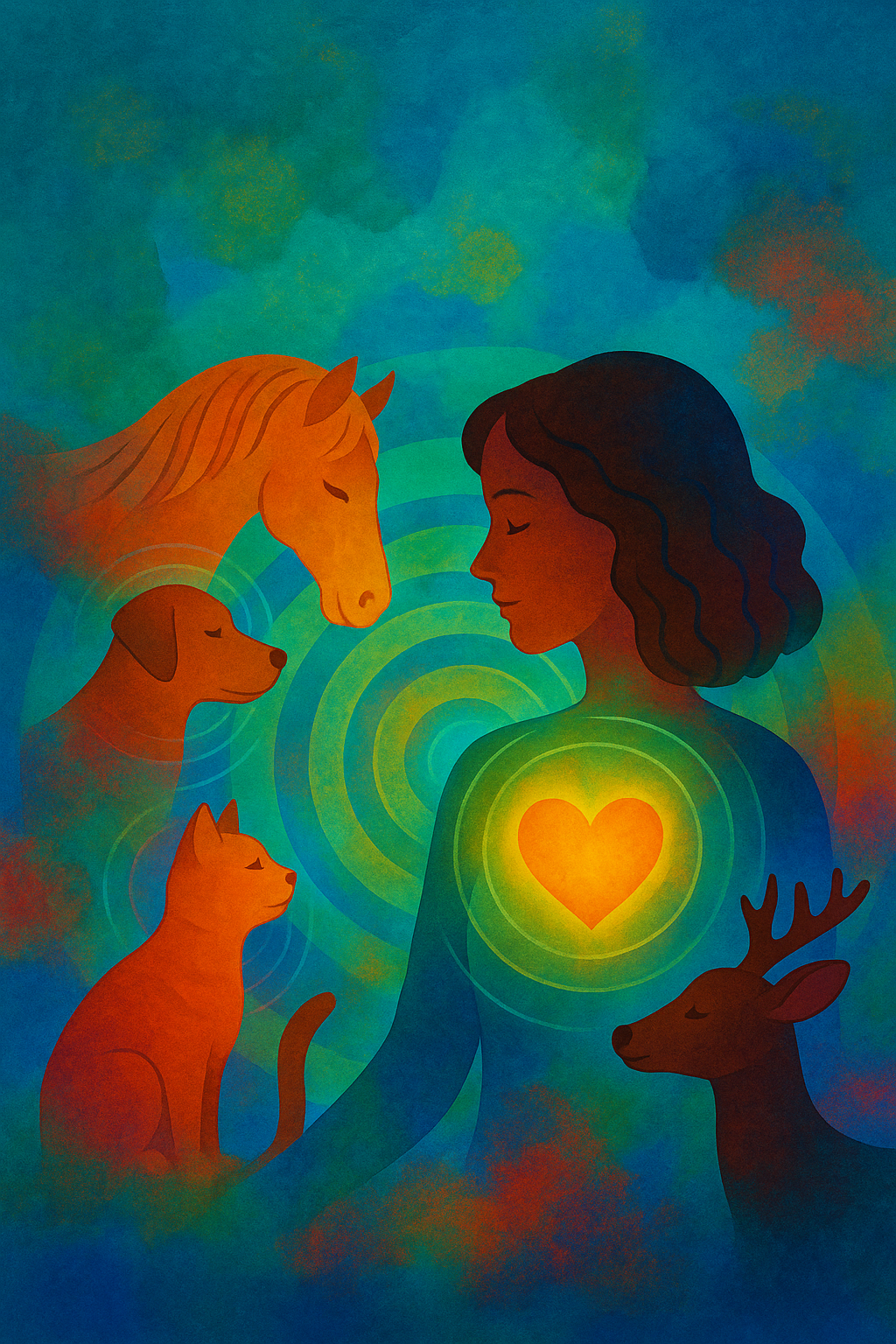 Heart Connection with Animals