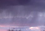 Raincloud sunset